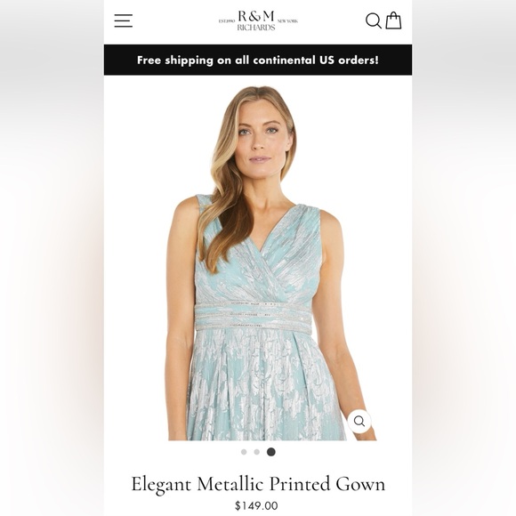 Plus Dress 🩵 - Picture 11 of 12